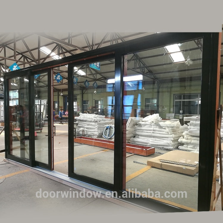 Doorwin 2021Germany Powder coating aluminium sliding windows with lowe glazing sliding door cheap house aluminum sliding door for sale