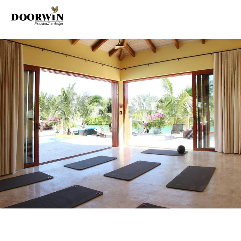 Doorwin 2021Double Glazed Low E Glass Ultimate Lift Slide Sliding Patio Door