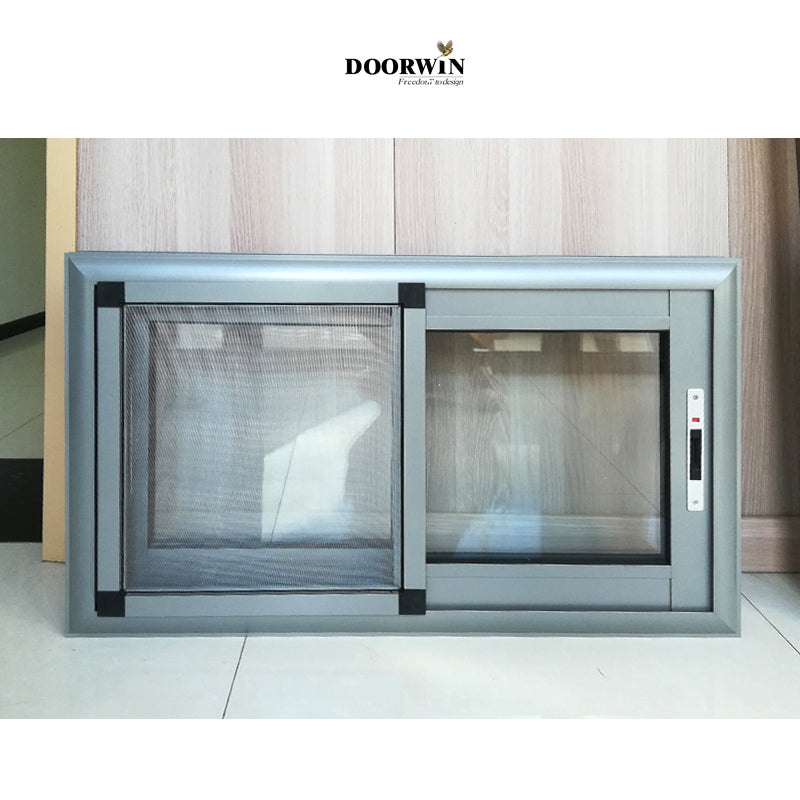 Doorwin 2021Hot sale in Australia sound proof thermal break double glazed glass for house sliding windows