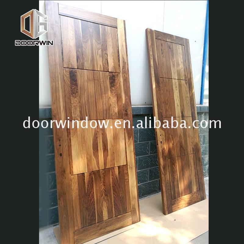 DOORWIN 2021High quality single wood doors pictures simpson simple wooden door designs for home