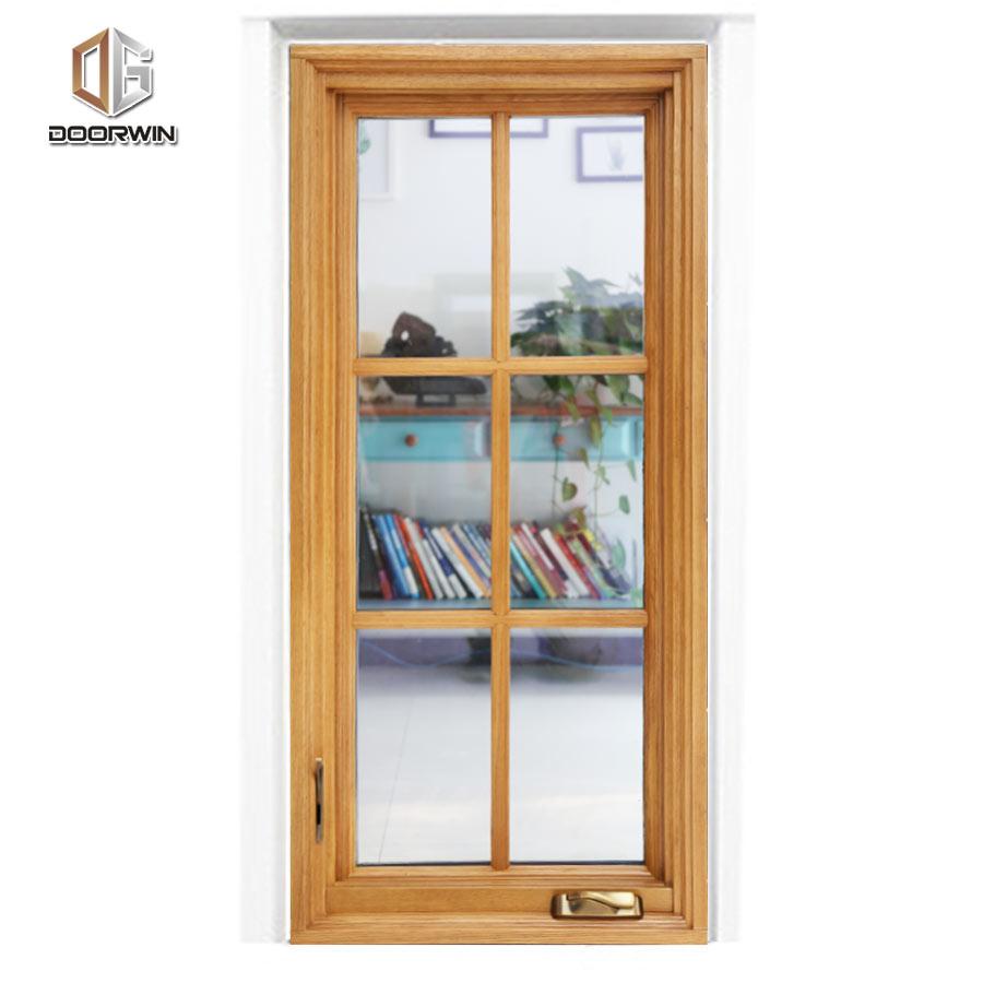 DOORWIN 2021Hot sale factory direct ready made wooden window frames quality windows modern house grills