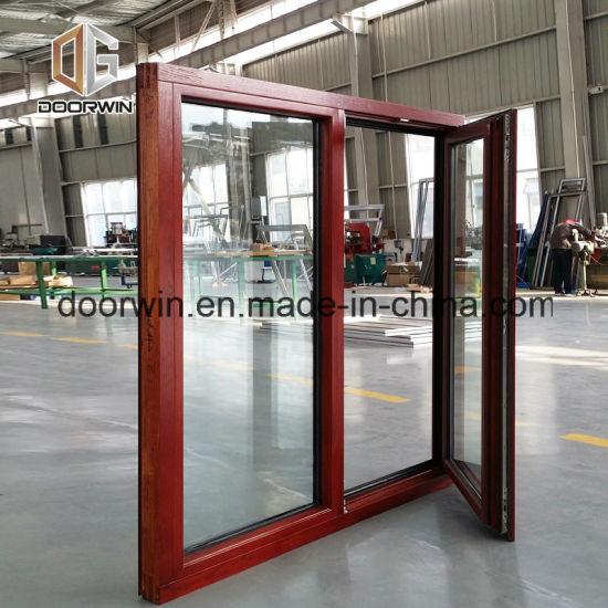 DOORWIN 2021Latest Modern Wood-Alu Window, Inswing Wood-Alu Window, Double/Triple Glazing Glass Window, Standard American Tilt & Turn Window - China Wood Alu Window, Wood Alu Windows