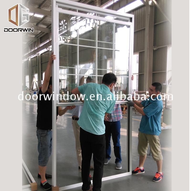 DOORWIN 2021Professional factory single hung window cost balance parts silverline double windows