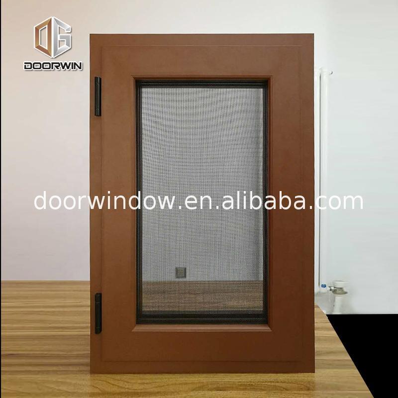 DOORWIN 2021Schuco double glazed powder coated thermal break aluminum casement window