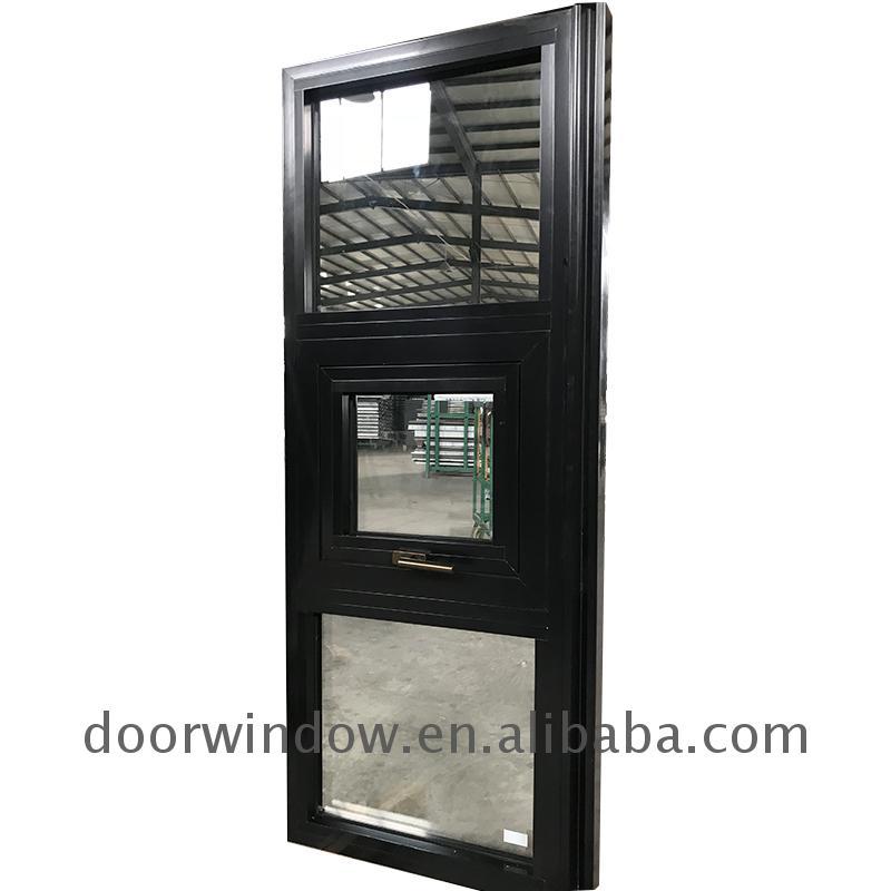 DOORWIN 2021Soundproof awning window with crank security windows powder coating
