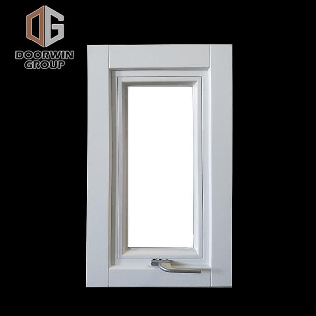 DOORWIN 2021white stain finish color awning window