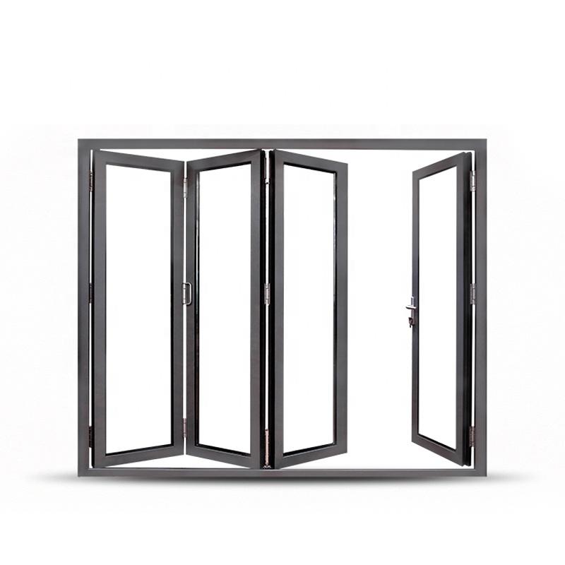 DOORWIN 2021cold proof Folding style window and door cheap aluminum glass folding doorsby Doorwin on Alibaba