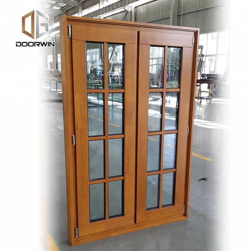 DOORWIN 2021double glazed wood wooden windows by Doorwin on Alibaba