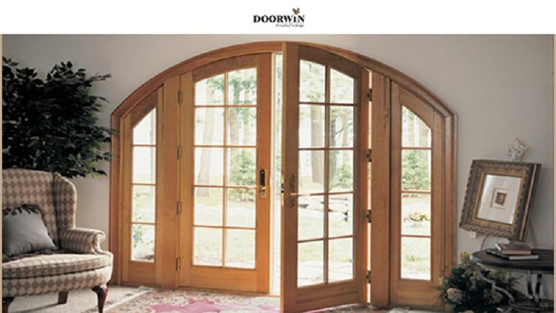 Doorwin Arch Wood French Doors