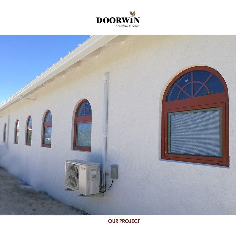 Doorwin Arched Top Aluminum Windows With Grilles