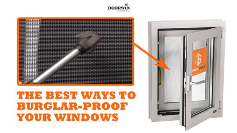 Doorwin Aluminum Burglar Proof Windows