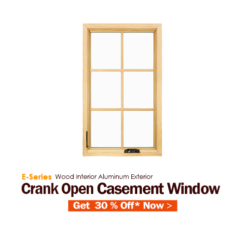 E-Series Crank Open Casement Window
