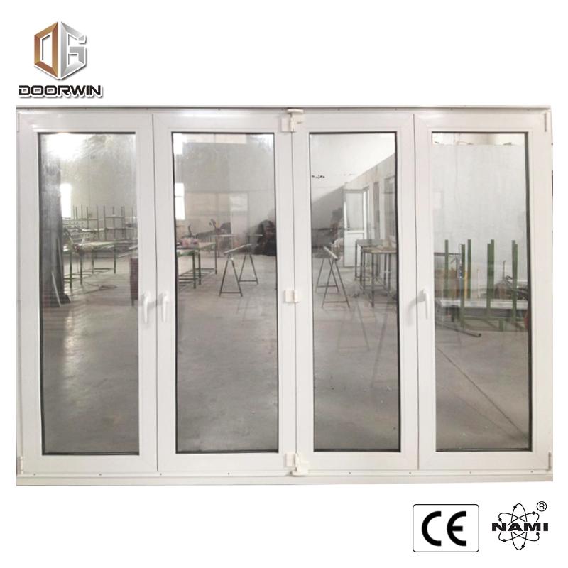 DOORWIN 2021WHITE THERMAL BREAK ALUMINUM BI-FOLDING DOOR