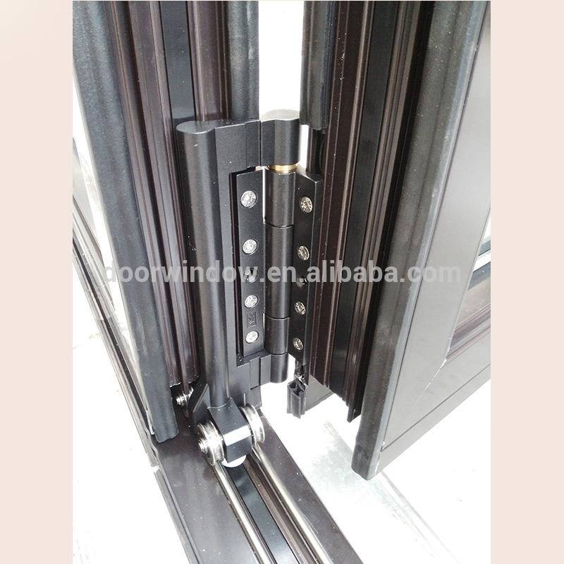 DOORWIN 2021Hot new products bi folding door with bullet proof Australian Standard Glass fold doors double glazingby Doorwin on Alibaba