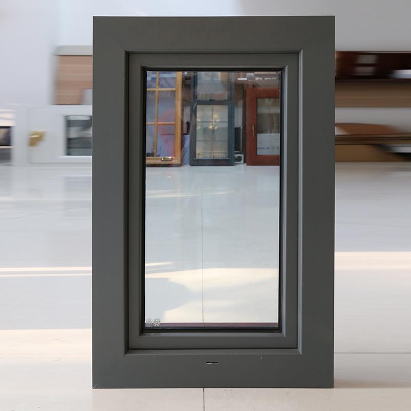 DOORWIN 2021thermal break aluminum window with interior wenge wood clading
