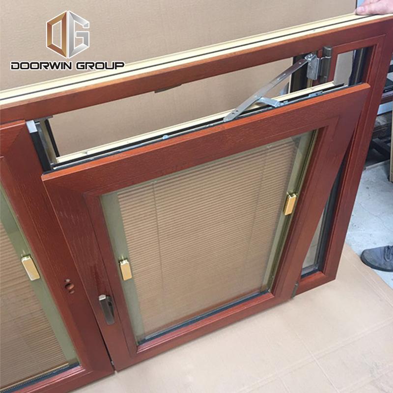 Doorwin 2021CE Certified Tilt and Turn Window With Built-In Blinds