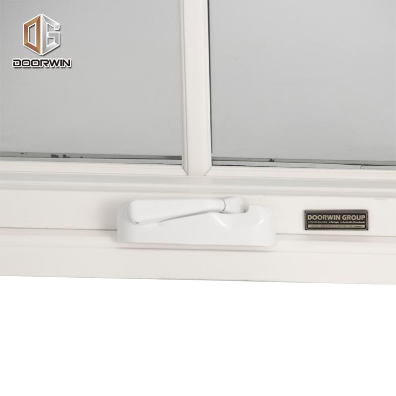 DOORWIN 2021white solid wood crank open window