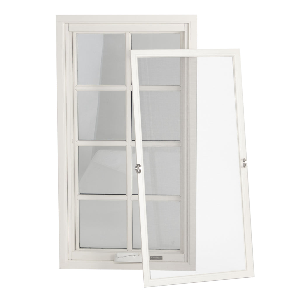 DOORWIN 2021white solid wood crank open window