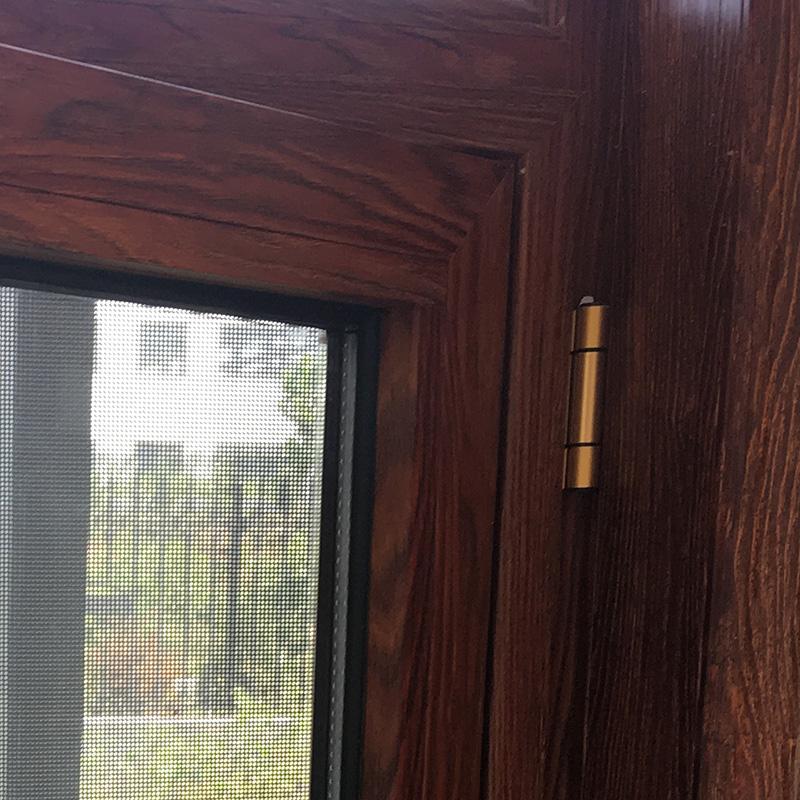 DOORWIN 2021Tilt and turn with wood grain finishing