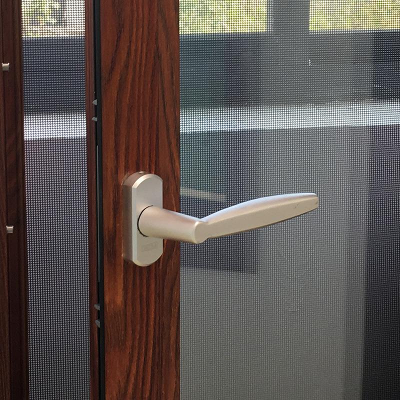 DOORWIN 2021Tilt and turn with wood grain finishing