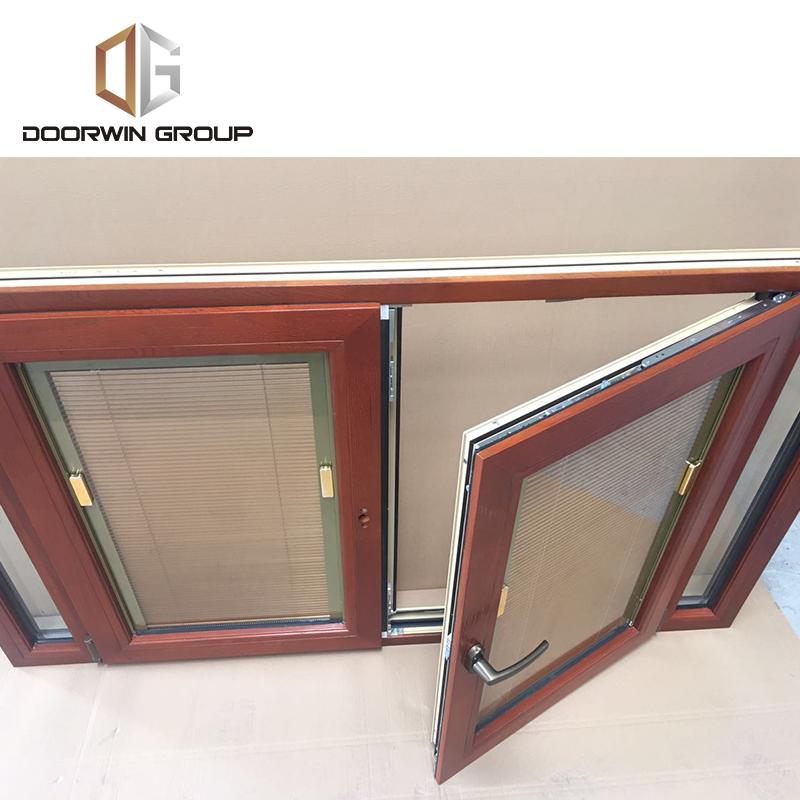 Doorwin 2021CE Certified Tilt and Turn Window With Built-In Blinds
