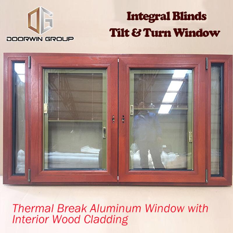 Doorwin 2021CE Certified Tilt and Turn Window With Built-In Blinds
