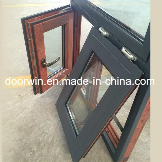 Doorwin 2021-Aluminum Clad Wood Window Outswing Awning Window with Germany Origin Brand Roto - China Window, Glass Panel Window