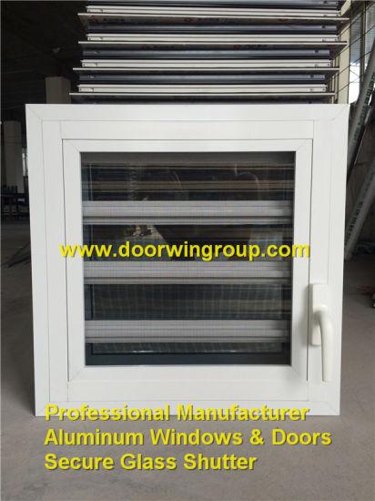 Doorwin 2021-Aluminum Glass Louver Window with Opening Handles - China Aluminum Glass Shutter, Shutter Window