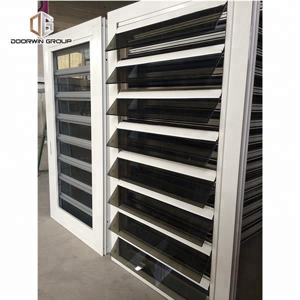 Doorwin 2021Aluminum Glass Shutter Window Awning And Louver Product Adjustable Louvre With As2047 Standard by Doorwin on Alibaba