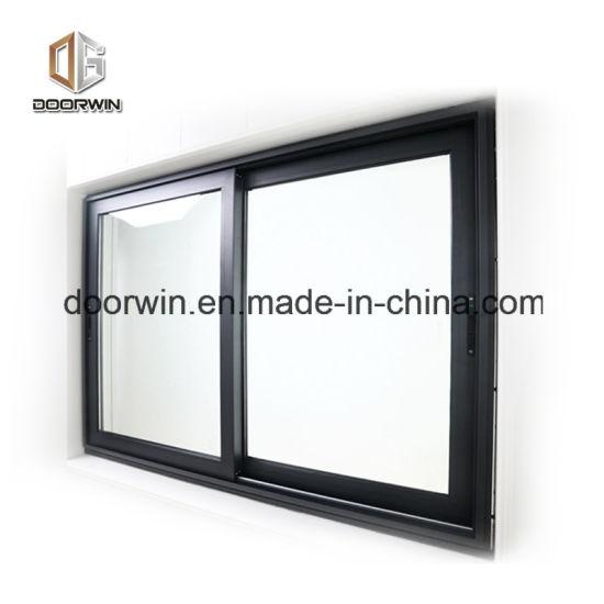 Doorwin 2021-Aluminum Horizontal Sliding Window Manufacturer, Cheap Wood Aluminum Vertical Sliding Window by China Supplier - China Aluminum Horizontal Sliding Window, Aluminium Sliding Glass Window