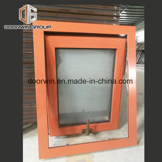 Doorwin 2021-Aluminum Top Hung Window with Frosted Glass - China German Windows, Mosquito Net Window