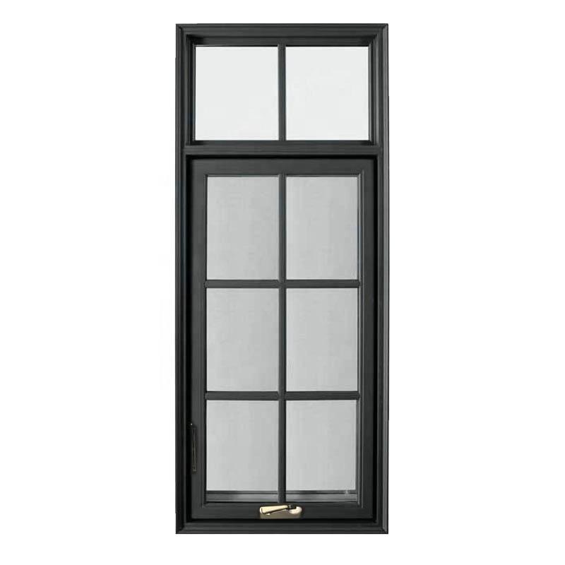 DOORWIN 2021DOORWIN Aluminum casement window hand crank american aluminium windows with double glass