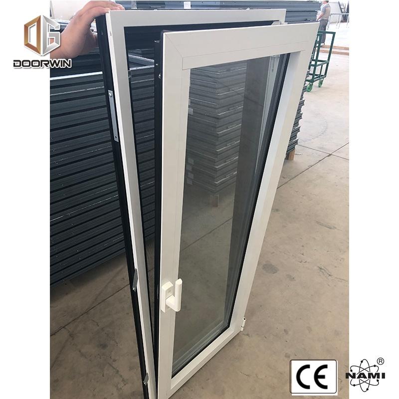 Doorwin 2021Aluminum double glass windows prices for residential by Doorwin