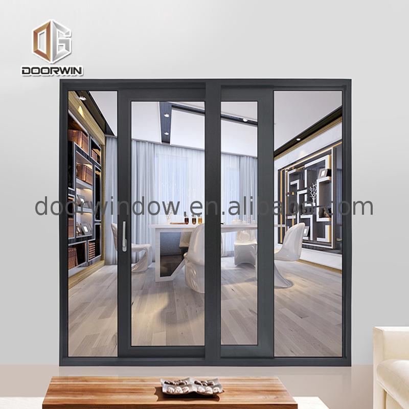 Doorwin 2021-Aluminum sliding door for warehouse aluminum rail for sliding door aluminum profile door