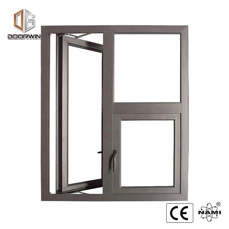 Doorwin 2021-Aluminum tilt turn window comply with Australian standards for sale