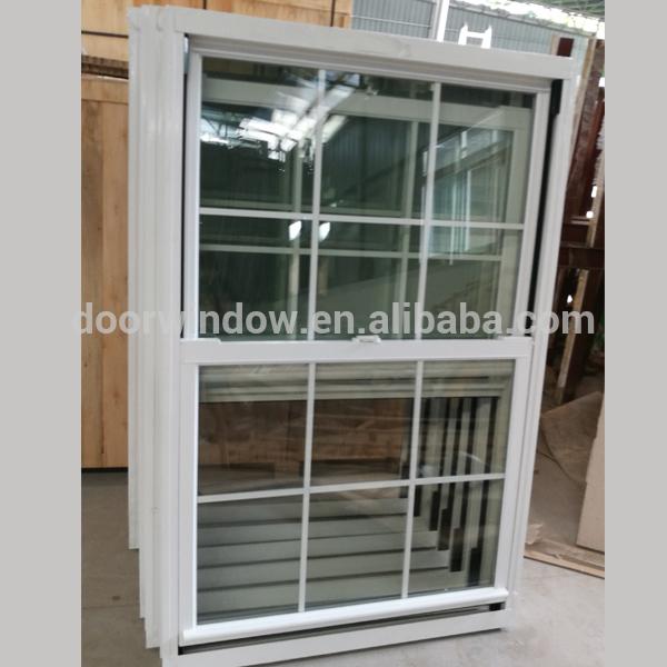 Doorwin 2021-Aluminum vs vinyl windows in florida single hung window side by Doorwin on Alibaba