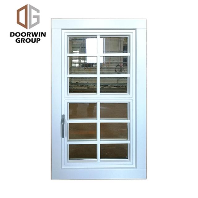 Doorwin 2021-Aluminum window awnings lowes for sale awning windows with tempered glazing