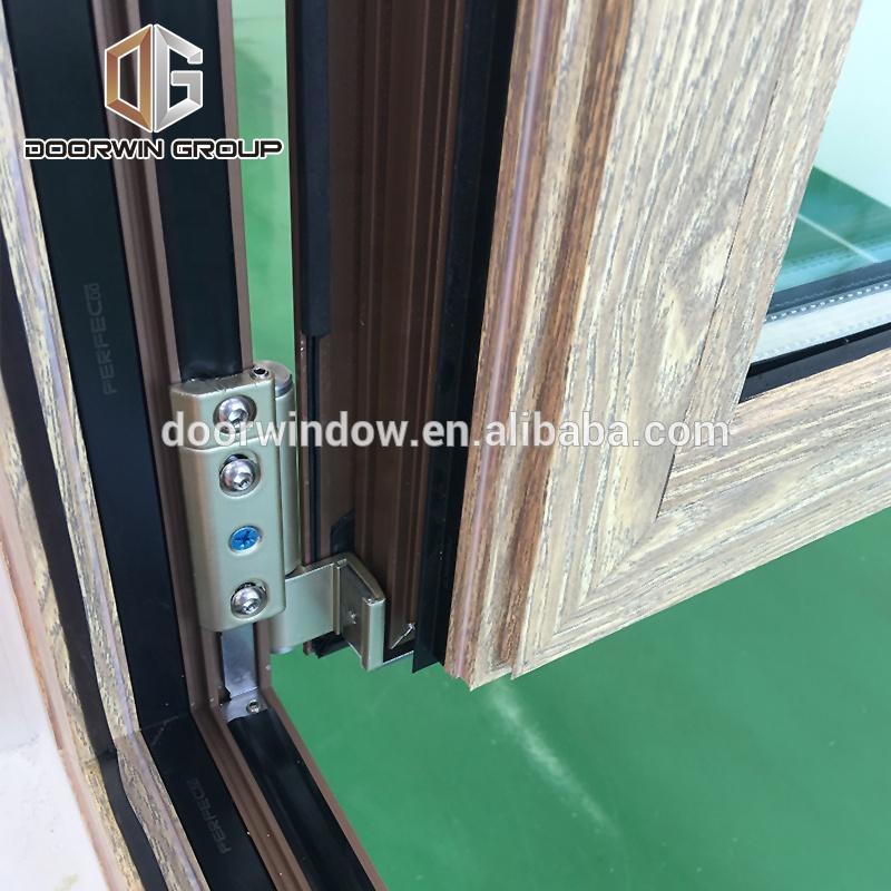 Doorwin 2021-Aluminum window frames aluminium outward open french windows