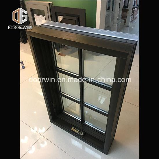 Doorwin 2021-America Building Code Wood Aluminum Window for California USA Customer - China Wood Window, Wood Aluminum Window