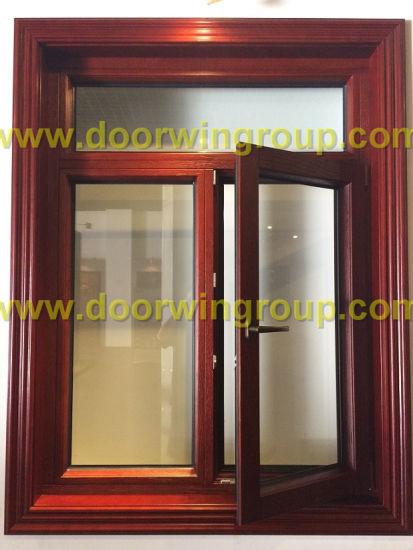 Doorwin 2021-America Design Solid Oak Wood Aluminum Inswing Casement Window - China Wood Window, Aluminum Window