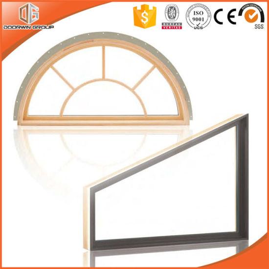 Doorwin 2021-America Style Solid Wood Specialty Window, Circular/Round or Any Customized Shape Wood Specialty Glass Window - China Wood Window, Window