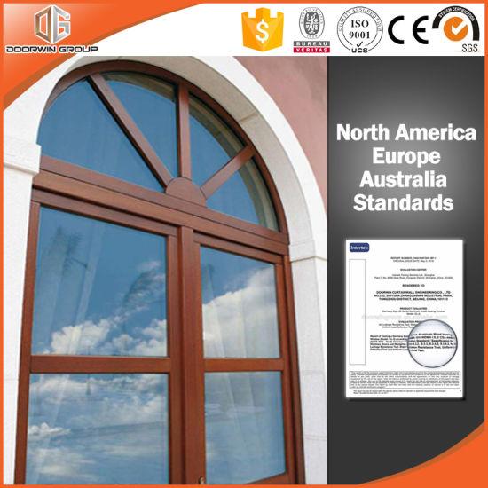 Doorwin 2021-America Style Specialty Window Aluminum Clad Solid Wood Casement Window with Grille, Customized Window Shape - China Wood Window, Window