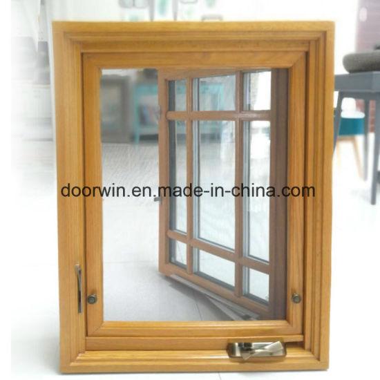 Doorwin 2021-American Crank Open Wood Window - China American Crank Windows, American Aluminum Crank Window