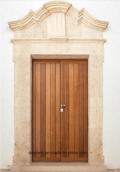 Doorwin 2021American Design Solid Red Oak Wood Interior Door Round-Top Designed - China Wooden Door, Interior Door