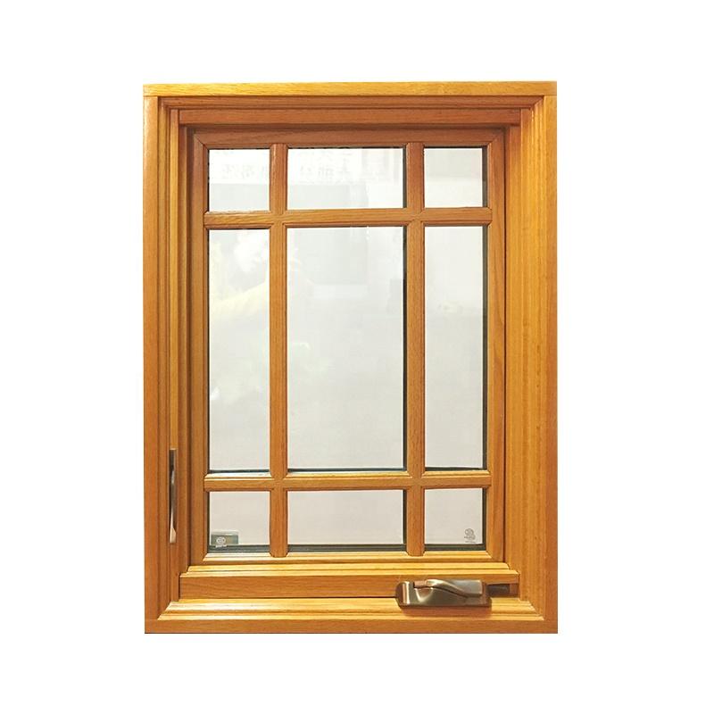 Doorwin 2021American NAMI Certified insulation timber Residential glass operable cranks casement windows by Doorwin on Alibaba