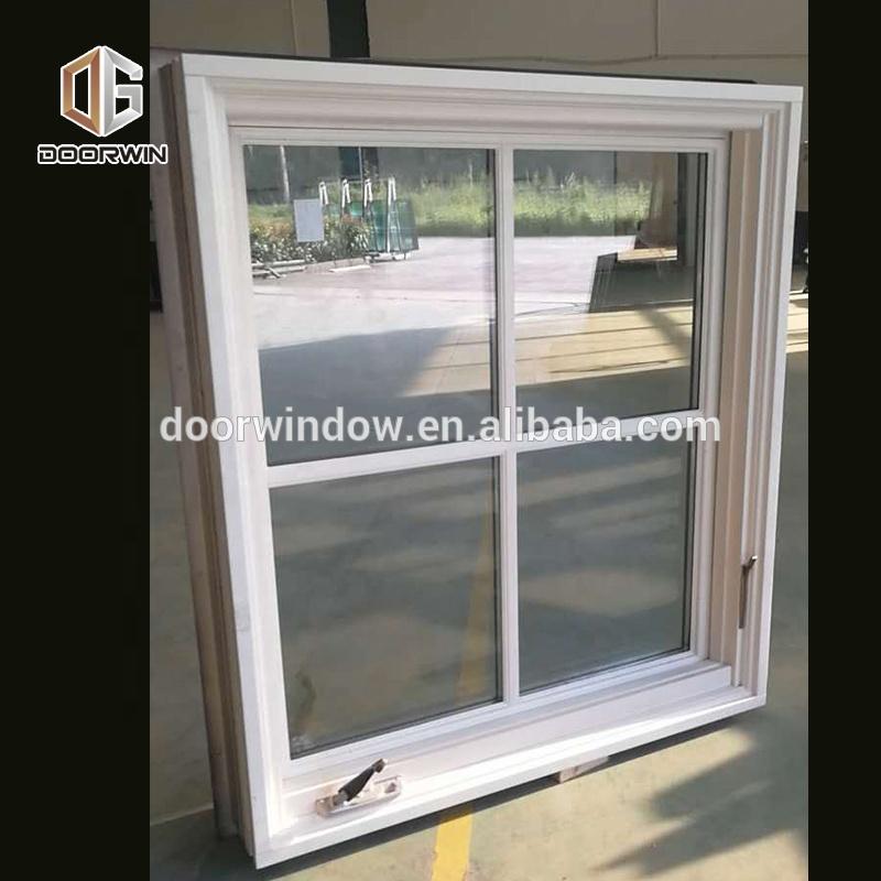 Doorwin 2021American NAMI certified wood aluminum composite crank casement windows by Doorwin on Alibaba