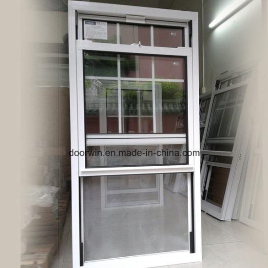 Doorwin 2021American Single Hung Thermal Break Aluminum Double Hung Sliding Sash Window - China Double&#160; Hung&#160; Window, Slide&#160; up&#160; Windows