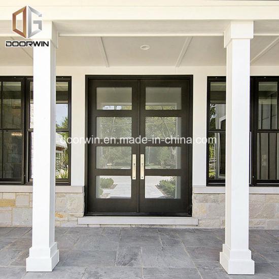 Doorwin 2021American Style Solid Wood Hinged Door, Imported Solid Timber French Door, Latest Design High Quality Wood Door - China Wood Door, Solid Wood Door