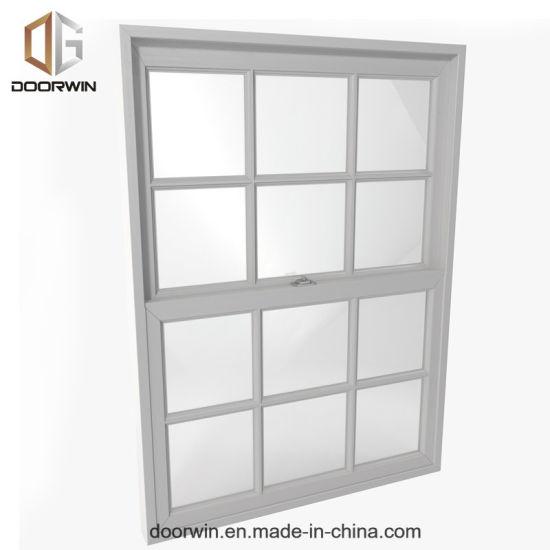 Doorwin 2021American Style Thermal Break Aluminum Single Hung Window Ultra Large Sliding Sash Window - China Single Hung Window, Hung Window