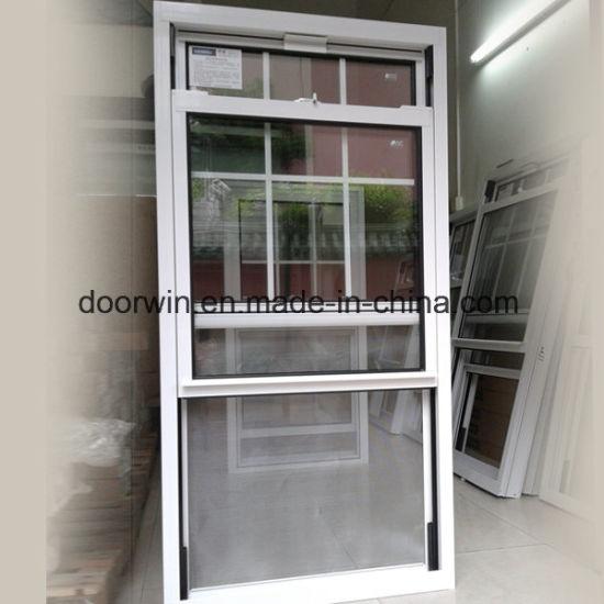 Doorwin 2021American Thermal Break Aluminum Single Hungindow, Double Hung Window, Sliding Sash - China Window Glass, Slide up Windows